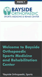 Mobile Screenshot of baysideortho.com